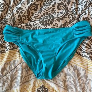 Athleta Turquoise Bikini Bottom Sz M